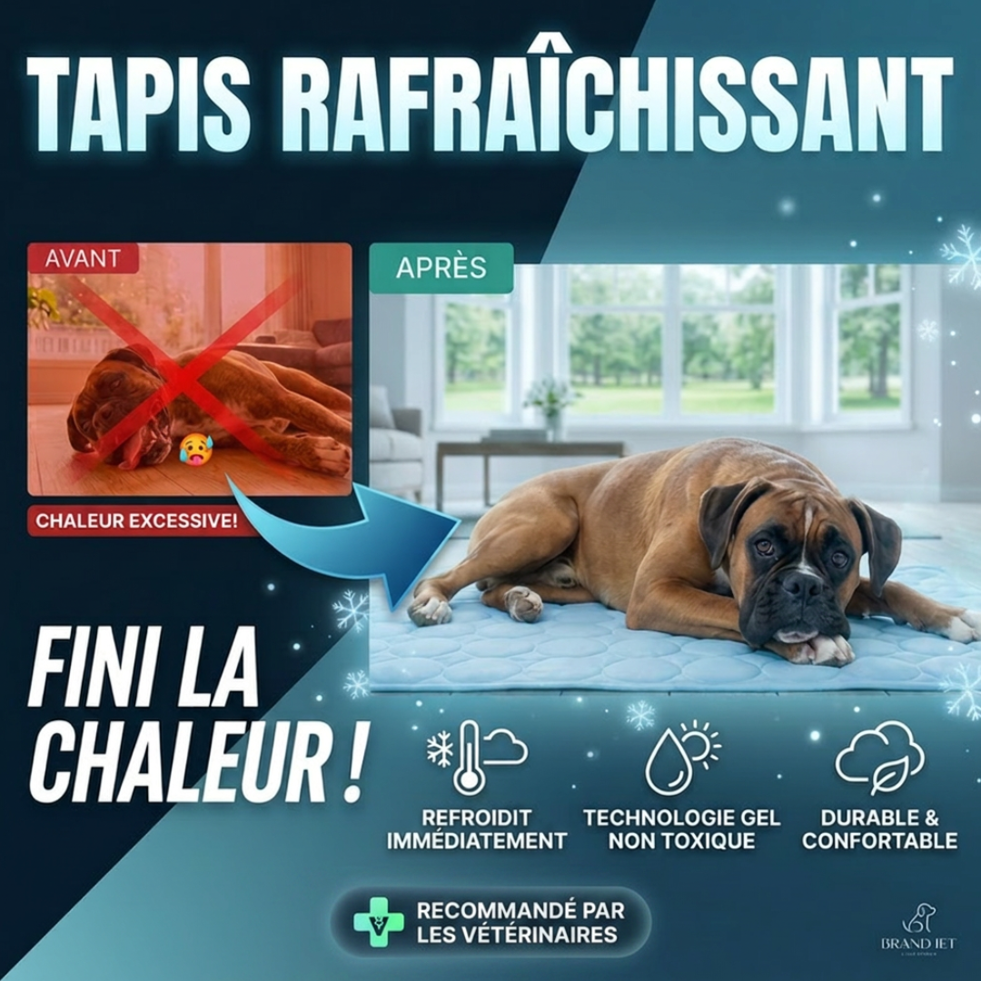 Tapis Rafraîchissant pour Chien — Miléou®